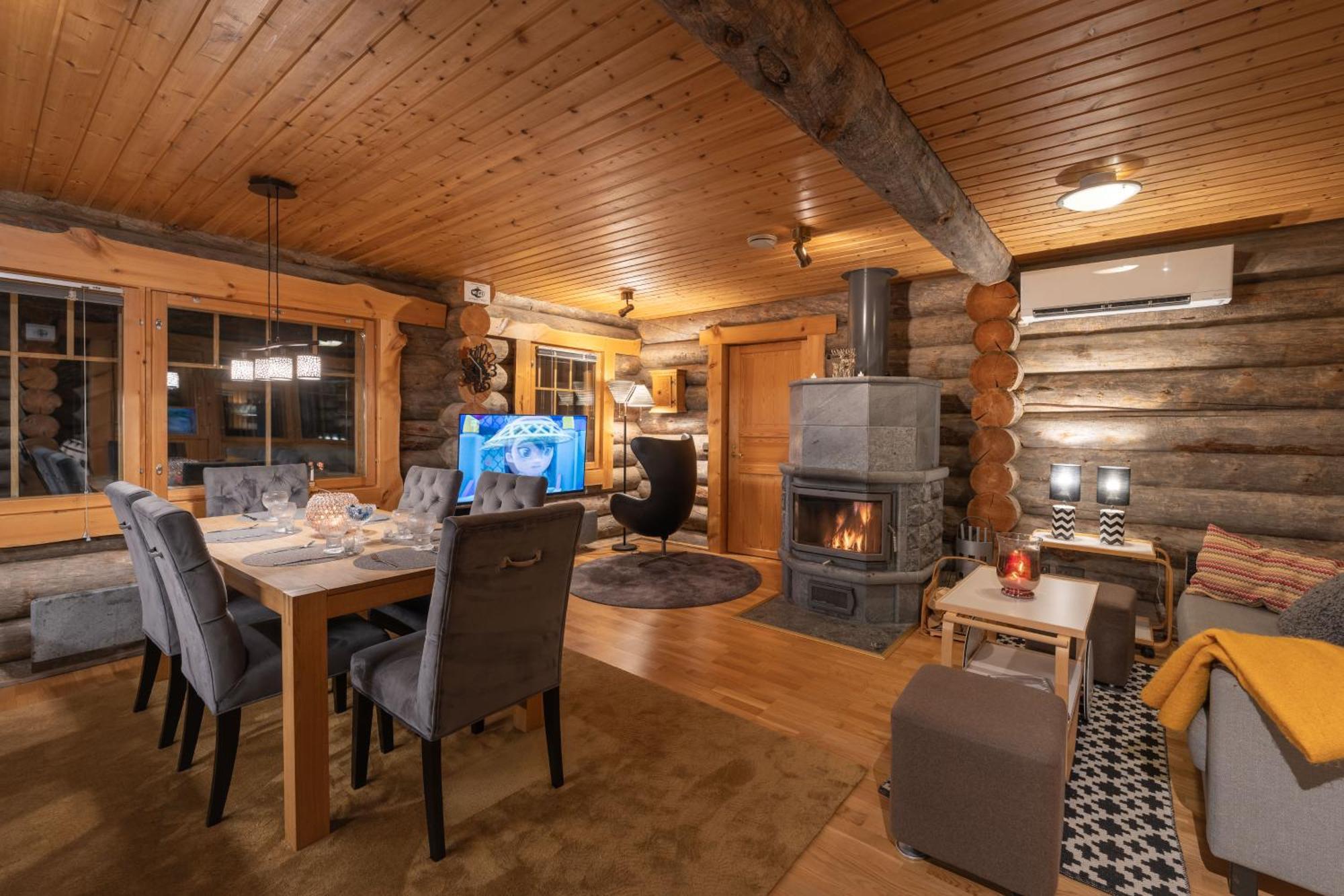 Chalet Kuukkeli AuroraCabins Saariselka Eksteriør bilde