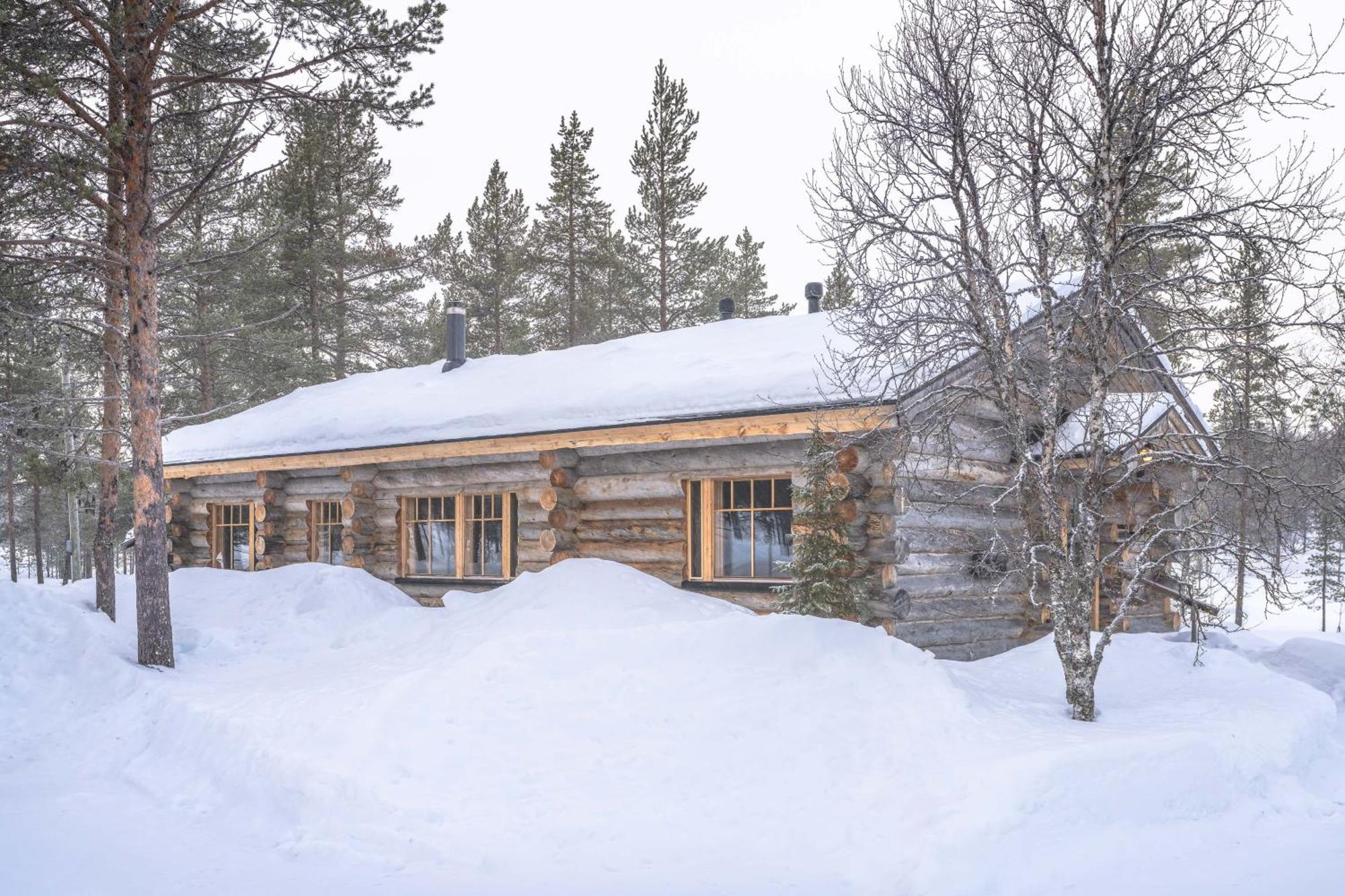 Chalet Kuukkeli AuroraCabins Saariselka Eksteriør bilde