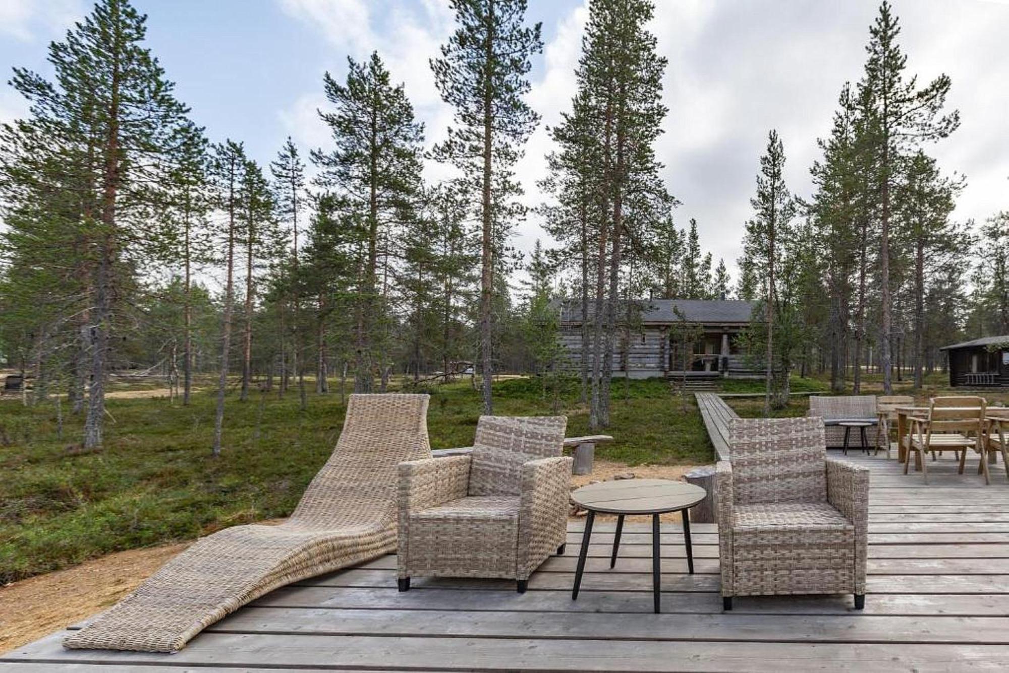 Chalet Kuukkeli AuroraCabins Saariselka Eksteriør bilde