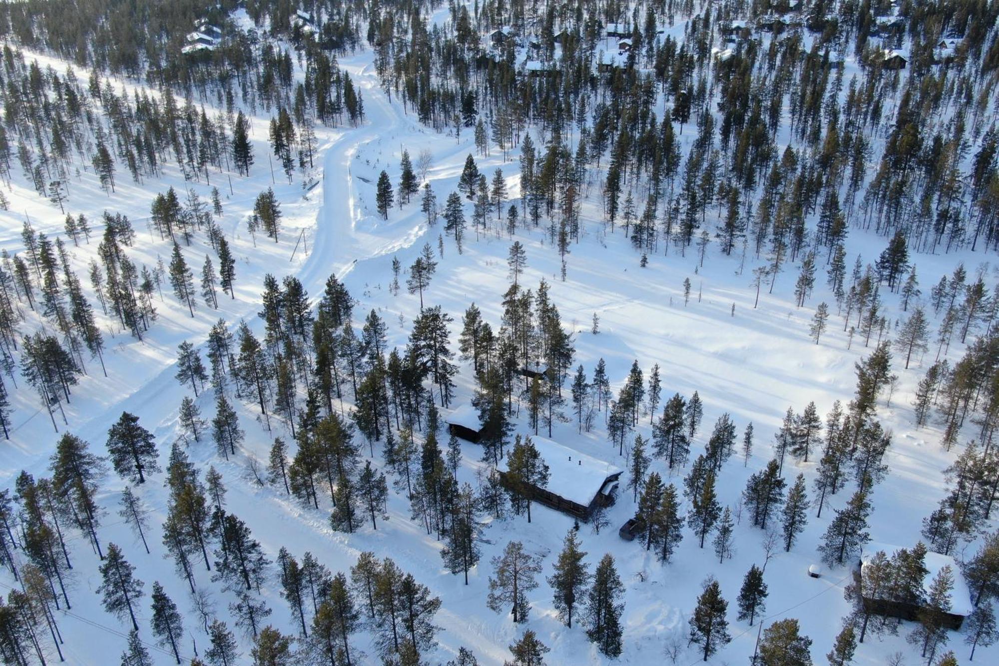 Chalet Kuukkeli AuroraCabins Saariselka Eksteriør bilde
