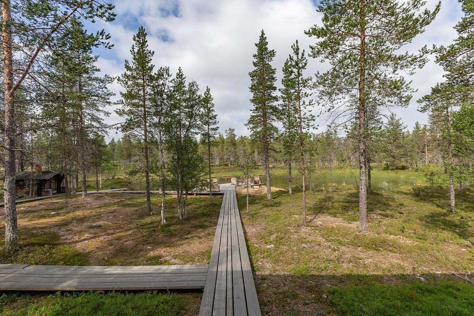 Chalet Kuukkeli AuroraCabins Saariselka Eksteriør bilde