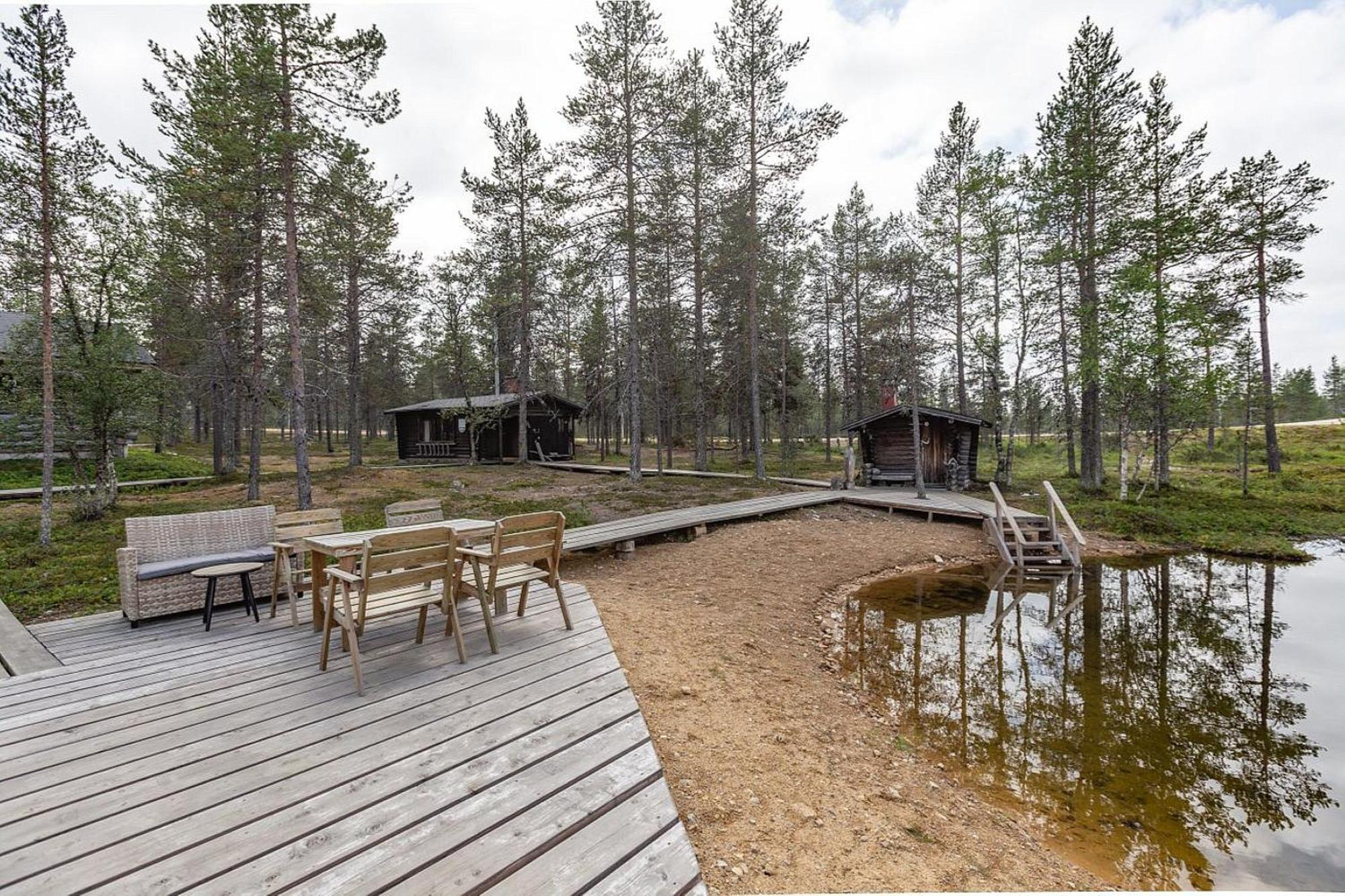 Chalet Kuukkeli AuroraCabins Saariselka Eksteriør bilde