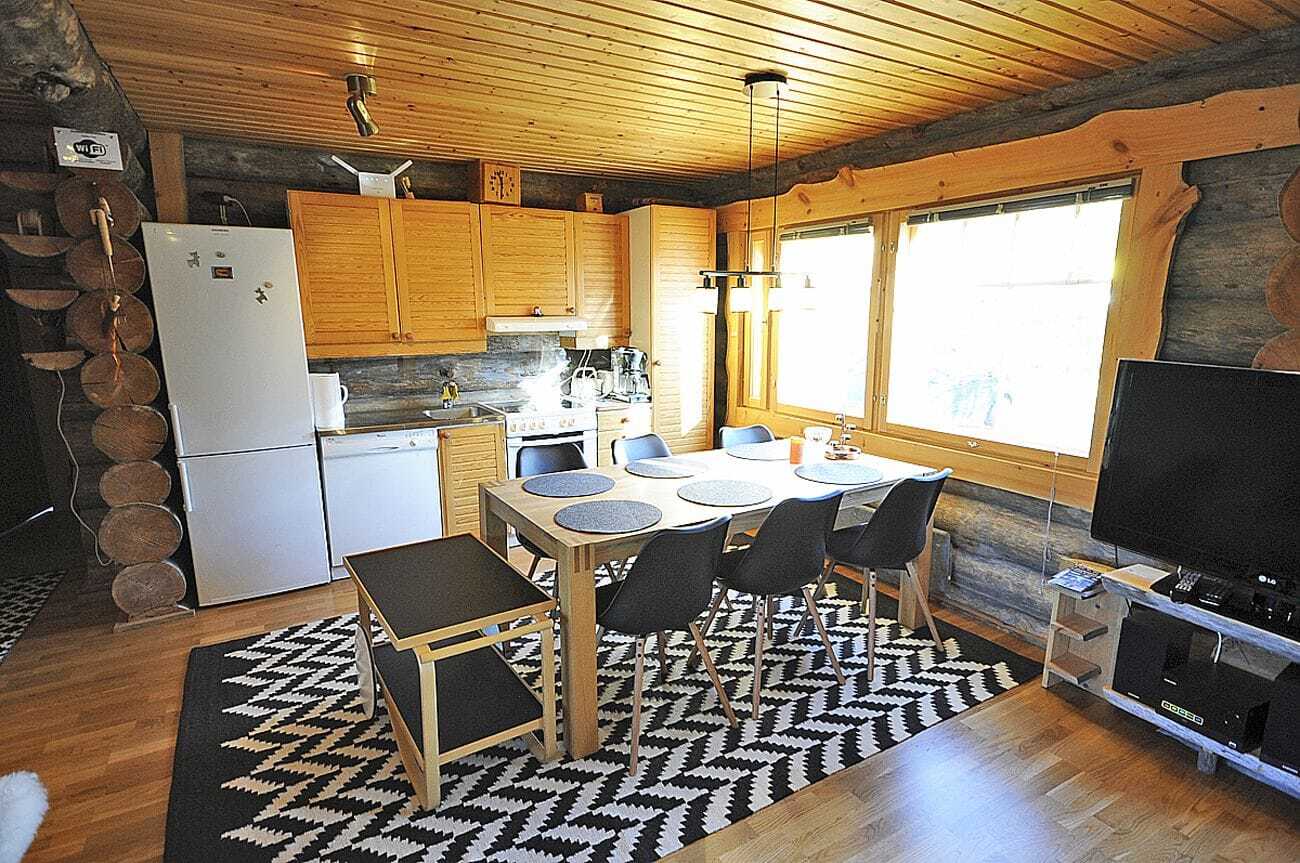 Chalet Kuukkeli AuroraCabins Saariselka Eksteriør bilde